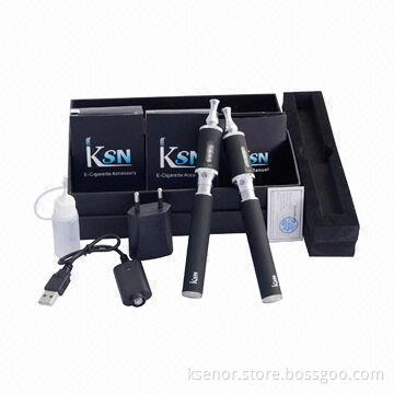 KSN Electronic Cigarettes with 1,300mAh Large Battery, 4.2V Input Voltage
